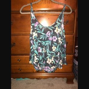 American Eagle floral tank